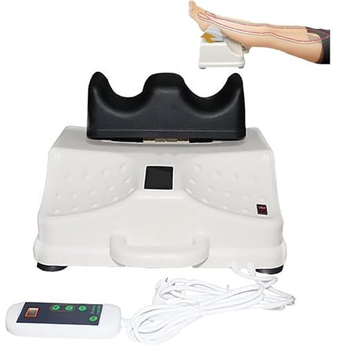 oiakus Masajeador De Pies Swing, Máquina Fitness Blood Chi, Estimulador De La Circulación Sanguínea para Pies Y Piernas, con Controlador, 10 Niveles De Velocidad Ajustable, Capacidad De Carga 100KG