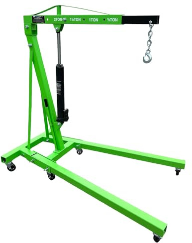 Supporto pieghevole idraulico mobile per sollevamento della gru del motore da 2 tonnellate completamente regolabile