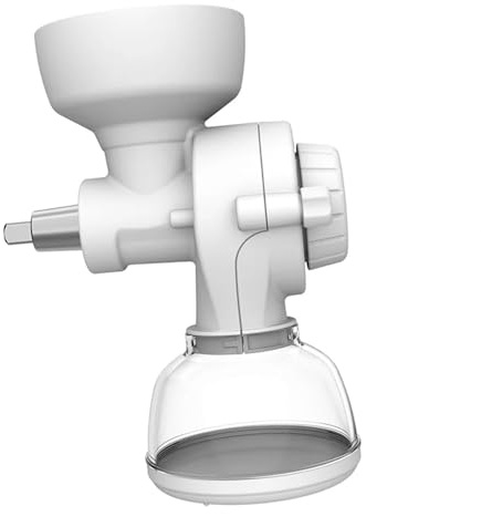 Snorvixre Macinino per farina a 8 livelli, ad alta efficienza per grano, mais, avena, chicchi di caffè, utensili da cucina domestica, frullatore, inserto per macinino
