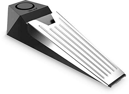 tiiwee Fermaporta Antifurto con Sirena d'Allarme - Batteria Inclusa - per Pavimenti Piastrellati e Tappeti - Elettronico -110db - Protezione Antintrusione - Sicurezza Casa