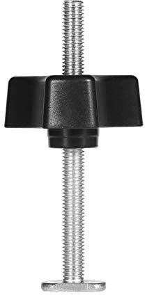 T Nut Schiene Splint, Schnellspannklemmen-Set T-Track Halteklammer für Holz- und Metallbearbeitung, Gelten für Werkzeug zur Holzbearbeitung(T Schraube + M8 Kunststoffgriff)