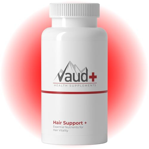VAUD Biotin Haarvitamine – Zink, Selen, L-Cystein, MSM & Silizium – Frauen