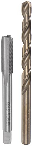 sourcing map Gewindebohrer Set m7.5x0.5/7mm, Gewindeschneider- und Bohrer set, Gewindeschneidwerkzeug