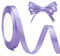 Nastro Viola Nastro Lilla 10mm X 25 cantieri Nastro Raso Viola Chiaro Seta Rotolo Nastro di Carta Compleanno Nastro Regalo Tessuto Festa Torte Artigianato Decorazione Della Casa Scatole Per Capelli