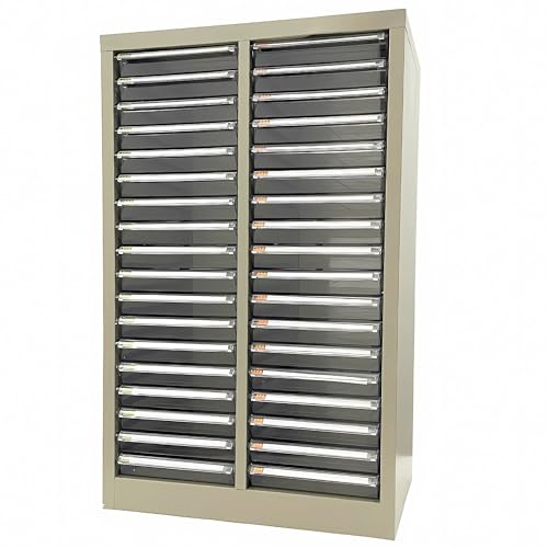 INTSUPERMAI Office Cabinets Document CFile Cabinet 36 Drawers Metal Document Storage Box