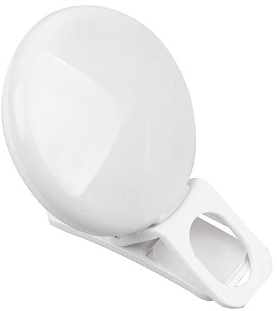 RORPOIR Led Selfie Ring Light Clip-on Portable Phone Fill Light Mobile Photography Video Calls