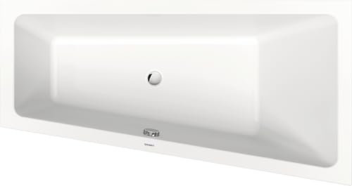 Duravit Trapez-Badewanne No. 1 160x85x46cm, EB-Version, 1 RS re, weiß