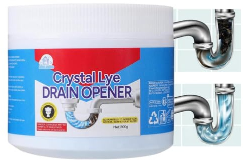 Polvo de dragado para desagüe del fregadero, desagüe de desagüe en polvo de | Suministros de cocina para el hogar para cocina, baños e