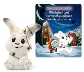 tonies Hörfigur für Toniebox, Adventskalender 2025 - Flöckchen und die verschwundenen Weihnachtslichter, Hörspiel für Kinder ab 3 Jahren, Spielzeit ca. 120 Minuten