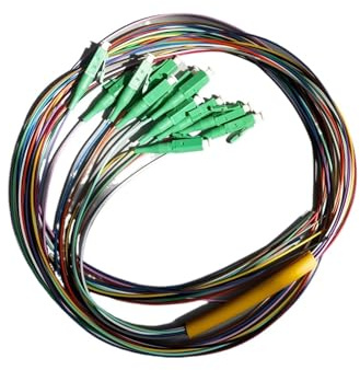 SHMKBDPF Cordon de raccordement à fibre optique 1 m LC/contact coudé 12 couleurs