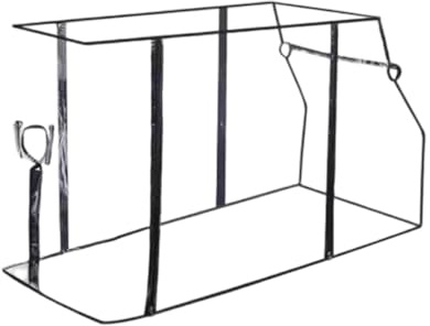 Copertura antipioggia leggera pieghevole per carri da campeggio con finestra trasparente Installazione rapida Design per protezioni Campeggio Parapioggia