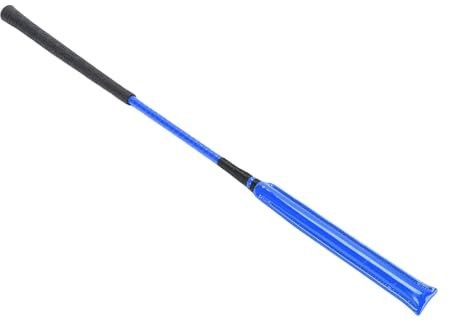 Bediffer Pferdepeitsche, Premium-Reitgerte aus Leder, Unverzichtbares Werkzeug für Reitsport, Rennen, 25,6 Zoll (Blau)