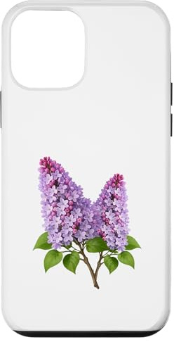 Custodia per iPhone 12 mini Lilla Tee Design Bellissimo Fiore Primavera
