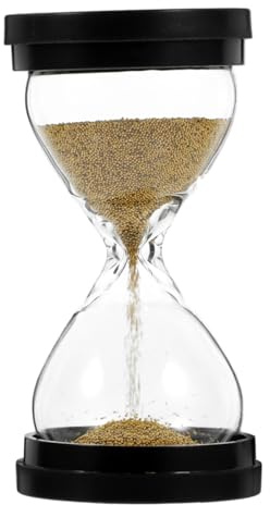 Supvox 30 Sekunden Sanduhr Timer Mit Gold Perlen Kreative Dekoration Für Kinder Spielen Und Geschenk