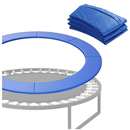 Ledph Cubierta de Resorte para Cama EláStica, ø 183 244 305 366 396 427 488cm Cubierta para Borde de Cama EláStica, Protectores Cama Elastica, Azul, Resistente a Los Rayos UV/Desgarros,16FT (488 cm)