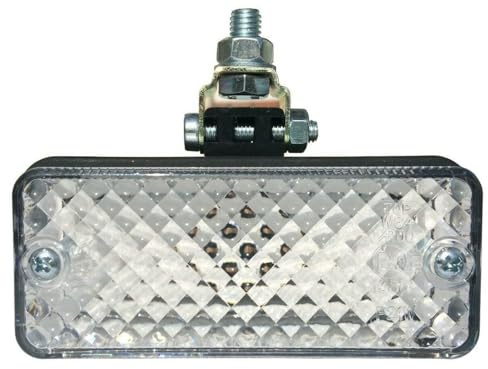 MelTruck Luz de marcha atrás, faros de marcha atrás, 110 x 48 x 70, soporte articulado, E20, juego con bombilla de 24 V