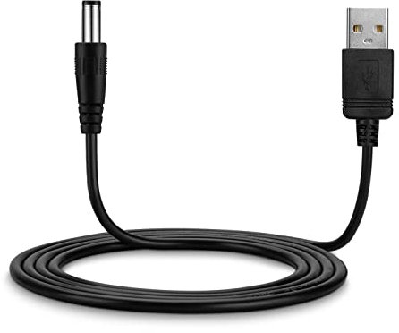 Aukru 5V USB Fenstersauger Ladekabel für Leifheit Dry & Clean 51113, 51114, 51147 Fenstersauger, Fensterreiniger für Original Ladegerät Leifheit 89095