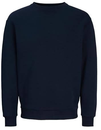 JACK & JONES Jjebradley Sweat Crew Noos Homme Sweat-shirt, Navy Blazer, M