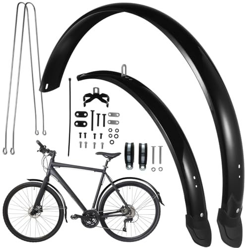 Sosoport 1satz Fahrrad-schutzblech Front Und Heckschutzbleche Für Mountainbike Rennrad Konstruktion Vollständige Abdeckung Wetterfest Installieren Für Outdoor-Abenteuer