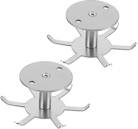 CAXUSD 2 Ganchos Para Colgar Utensilios De Cocina Ganchos Resistentes Accesorios De Cocina Ganchos De Pared Multifuncionales Gancho Para Utensilios De Cocina Soporte Para Utensilios