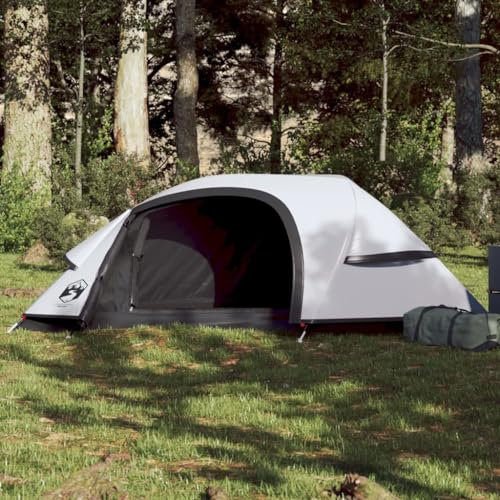 Rantry Kuppelzelt für 1 Person, weiß, wasserdichter Stoff, Einrichtung, Campingzelt, Strandzelt, Trekkingzelt j