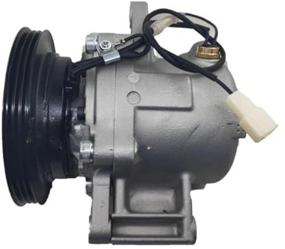 Compresor de Aire Acondicionado for Coche, 447260-5873, 12 voltios, Compatible con Toyota Pixis/Daihatsu Mira/Pleo SV07C SV07E 3PK