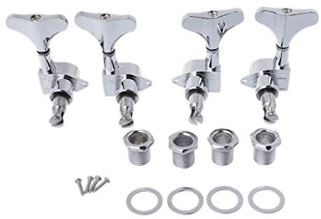 XANHOY 4 Saiten Bass Gitarre Sealed Tuning Pegs Mechaniken Köpfe 2R