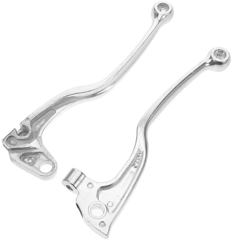 PENIKOKO Par de Palancas de Freno Diseño Ergonómico y Sensibilidad Mejorada para Motocicleta de Aluminio Accesorio Adecuado para Uso al Aire Libre