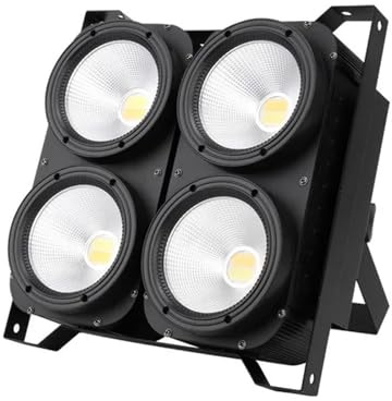 YXZKJZJ Lumière de scène à LED 4x100W blanc chaud et blanc froid for spectacle DJ mariage club bar fête 512 lumière stroboscopique spectacle de lumière de scène Éclairages pour événements