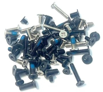 Jeu Complet de vis pour PC Portable Pièce de Rechange pour HP Pavilion | 17-AR 17Z-AR Series 17-AR007CA 17-AR050WM 17Z-AR000 933479-001 Complete Set of Laptop Screws
