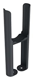 iBathUK | Anthracite Floor Mount Radiator Leg Kit Brackets for Traditional 2 Bar Radiator