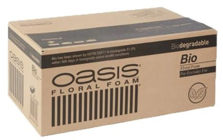 20 briques de mousse mouillable Oasis Bio Maxlife - Pour fleurs fraîches