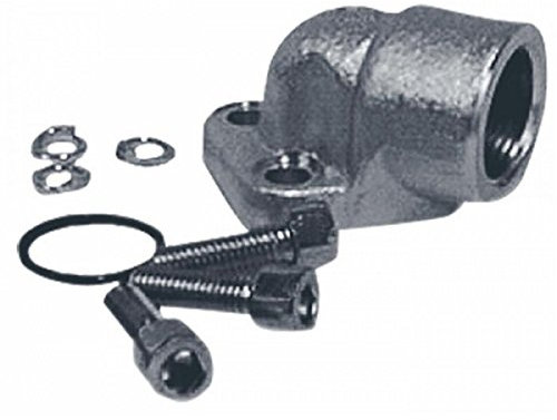 'Flansch A 3 Löcher in Stahl für Pumpen 3/4 51 mm mit Or, Schrauben und Unterlegscheiben von AMA