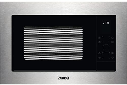 Zanussi Series 20 25L 900W Built in Microwave with Grill - Stainless Steel