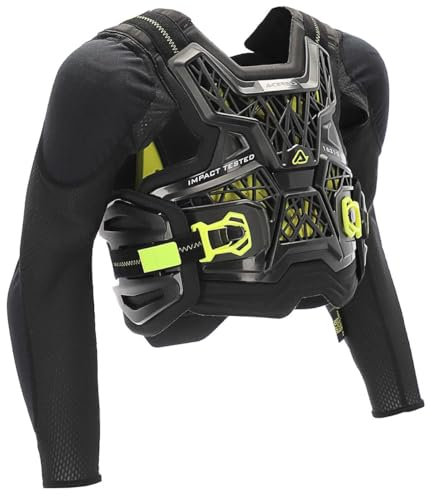 ACERBIS PETTORINA BODY ARMOUR SPECKTRUM JR LEV 2 NERO/GIALLO S/M