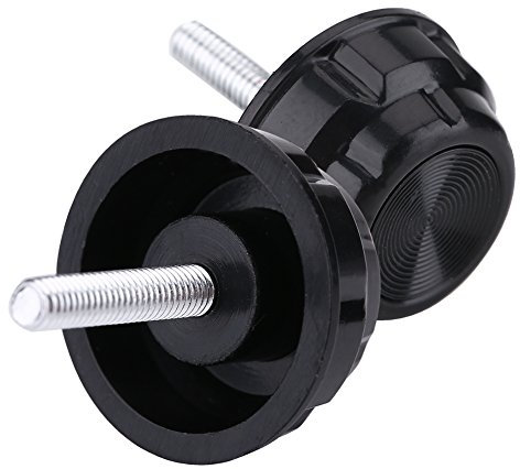 Agatige Tapa De Rosca, 10 Piezas Prácticas Cubiertas De Tornillo Duraderas con Juntas para Mango De Carrete De Pesca para El Hogar, La Escuela, El Patio, Las Tiendas