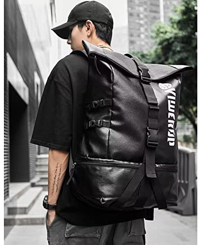 BIZOLE 66L Basketballrucksack Für Herren Damen, Sportrucksack, Reiserucksack, Große Sport-Basketballtasche, Wasserdichter Reiserucksack Mit Laptopfach, Sportgerätetasche
