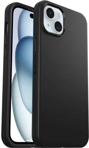 OtterBox Symmetry for MagSafe Case for iPhone 15 Plus/iPhone 14 Plus, Shockproof, Drop proof, Protective Thin Case, 3x Tested to Military Standard, Black