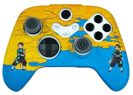 FRTEC - Custodia per controller Xbox Series DEMON SLAYER, Grip per Joystick Kimetsu No Yaiba, custodia rigida per giochi Xbox Series