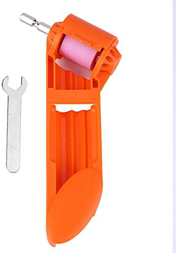 BomDog Polishing Wheel,Portable Drill Bit Sharpener Corundum Grinding Wheel Powered Wood Process Tool for Drill Polishing