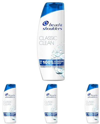 Head & Shoulders Classic Clean Anti-Schuppen-Shampoo 500ml Zur Täglichen Anwendung. Bis Zu 100% Schuppenschutz, Klinisch Getestet. Für Jeden Haar- Und Kopfhauttyp. Sauberes Frischegefühl