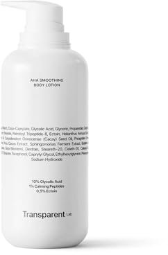 TRANSPARENT LAB AHA SMOOTHING BODY LOTION - Lozione Corpo Antiimperfezioni