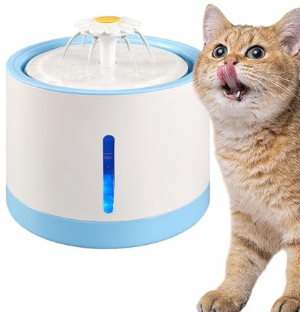 Fontaine automatique pour animaux de compagnie - Fontaine de chat Charge USB intelligente Fontaine d'arrosage pour chatons Bols d'eau potable pour chiens, irrigation automatique Fournitures p