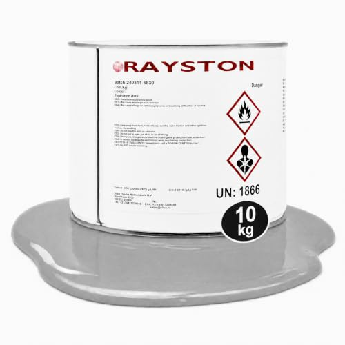 VIALIA Impermax Flüssige Teichfolie 10 kg, Grau RAL 7001 | Flüssigkunststoff zur Teichabdichtung & Reparatur – 400% elastisch, nahtlos, UV-beständig, schnelltrocknend