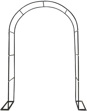 HZEPDVT De Jardín De Metal con Estructura De Hierro Forjado Curvado For Plantas Trepadoras Y Rosales, Pérgola De For Interior Y Exterior, Soporte For Plantas.(Black,140 * 25 * 230cm)