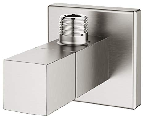 GROHE Eurocube | Zubehör - Eckventil | Wandanschluss | supersteel | 22012DC0