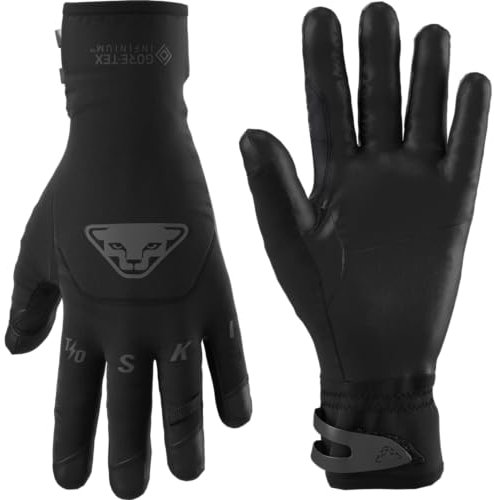 DYNAFIT Tour Infinium Gloves Schwarz, Gore-Tex Fingerhandschuh, Größe M - Farbe Black Out