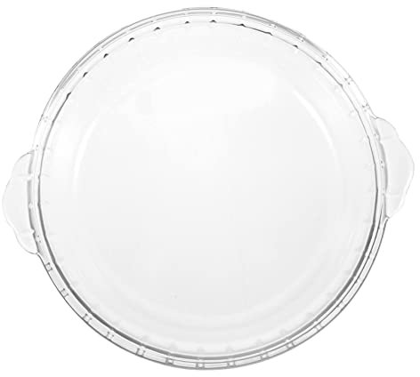 SHOWERORO Teglia Per Torta in Vetro Trasparente Resistente Al Calore Tortiera Per Cucinare e Servire Adatta Per Microonde e Frigoriferi