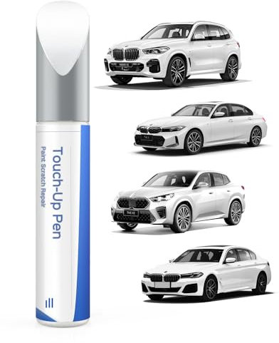 Peinture de retouche pour BMW - Correspondance exacte - Réparation des rayures et des éclats - Blanc alpin (300)