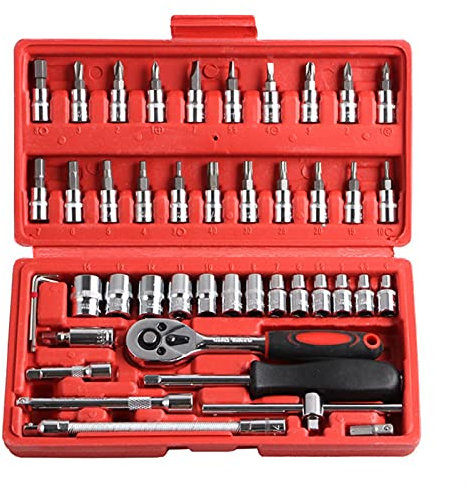 Llaves Fijas,Juego de Llaves Fijas Flexible trinquete llave inglesa tuerca herramienta cabeza trinquete metrico llave conjunto herramientas de reparación de automóviles abierto extremo y llaves de ani